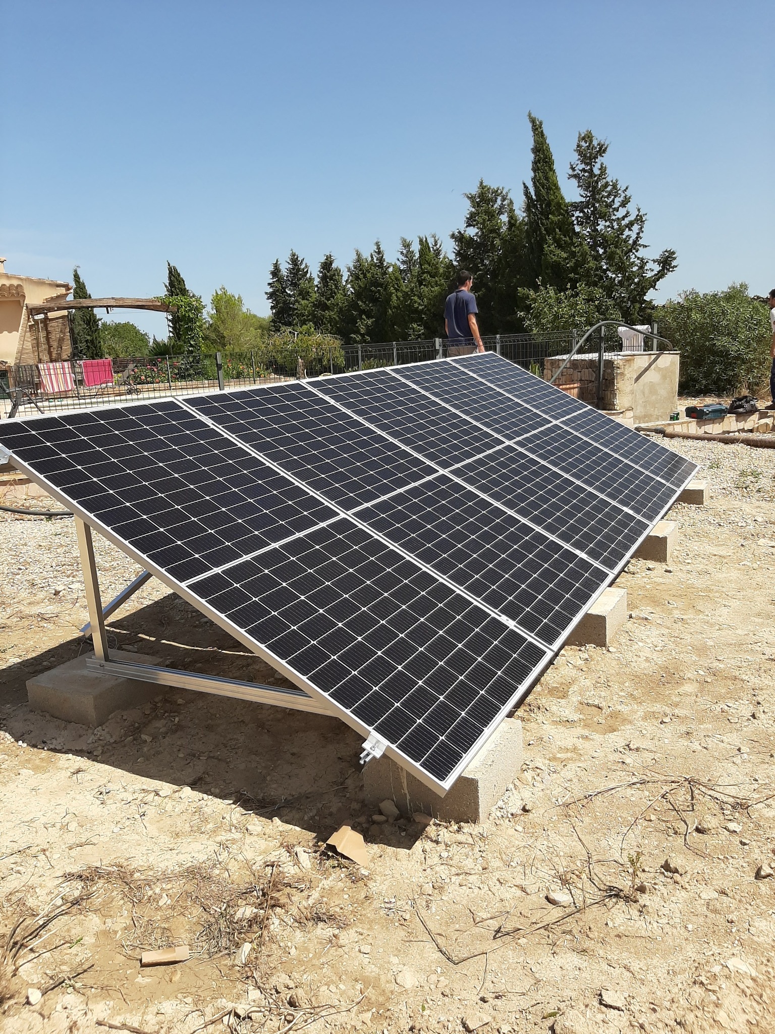 Instalación de placas solares fotovoltaicas en viviendas de Mallorca